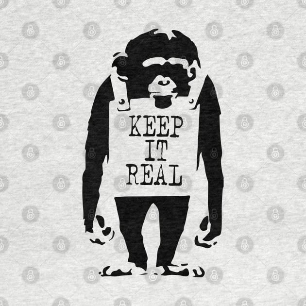BANKSY Keep It Real by inkstyl
